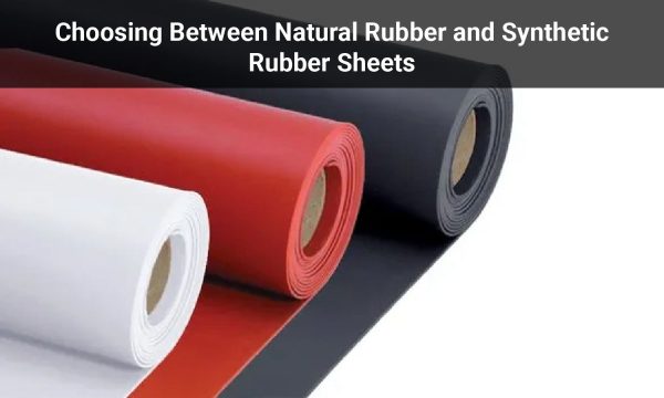 Choosing Between Natural Rubber and Synthetic Rubber Sheets