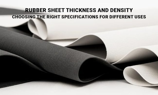 rubber sheet thickness and density