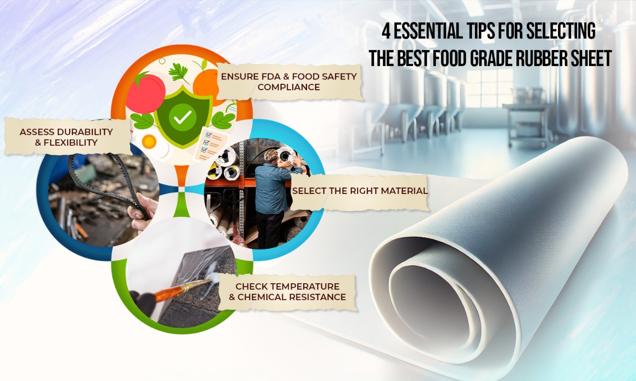 4 Essential Tips for Choosing the Right Food Grade Rubber Sheet