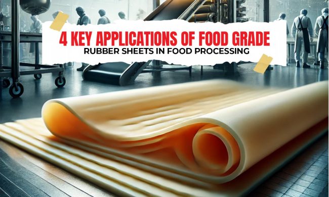 4 Key Applications of Food Grade Rubber Sheets in Food Processing