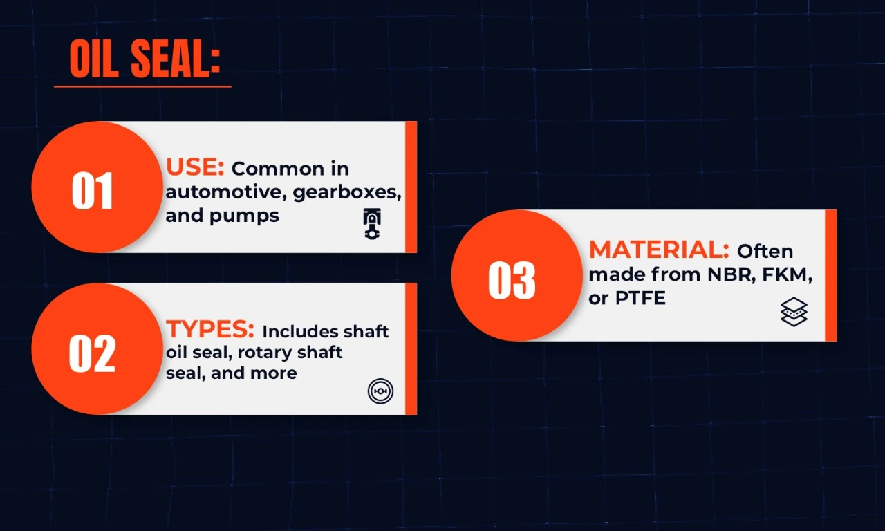Radial Shaft Seal Vs Oil Seal